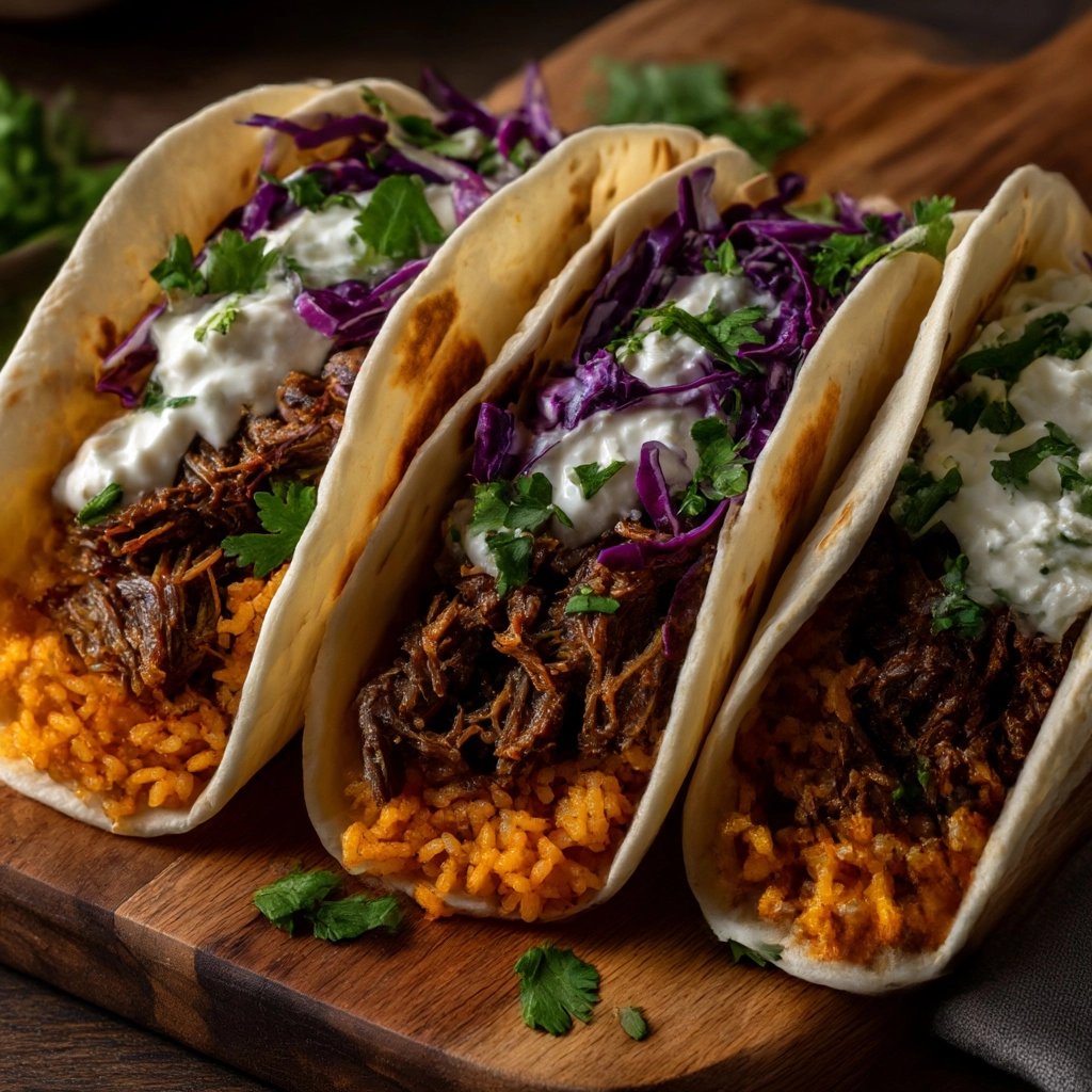 Beef Barbacoa – Mexican Pulled Beef Recipe - Recipe Image