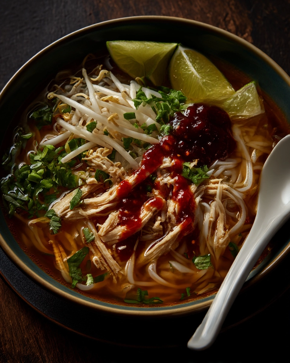 Vietnamese Chicken Pho Soup Recipe
