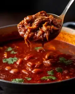 Slow Cooker Shredded Beef Chili Recipe
