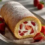 Strawberry Swiss Roll Recipe