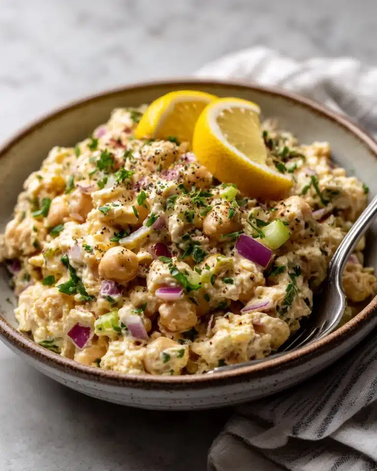 Chickpea “Tuna” Salad Recipe