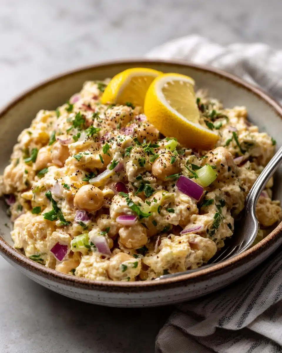 Chickpea “Tuna” Salad Recipe