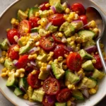 Corn Tomato Avocado Salad Recipe