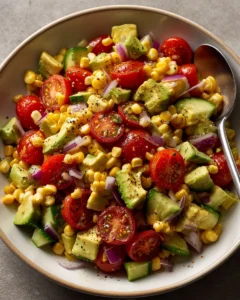 Corn Tomato Avocado Salad Recipe