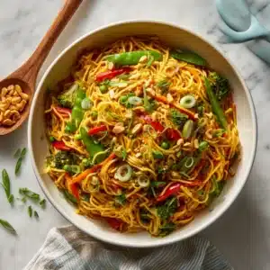 Peanut Chicken and Noodles Recipe