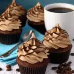 Mocha Cupcakes with Coffee Whipped Cream Frosting Recipe