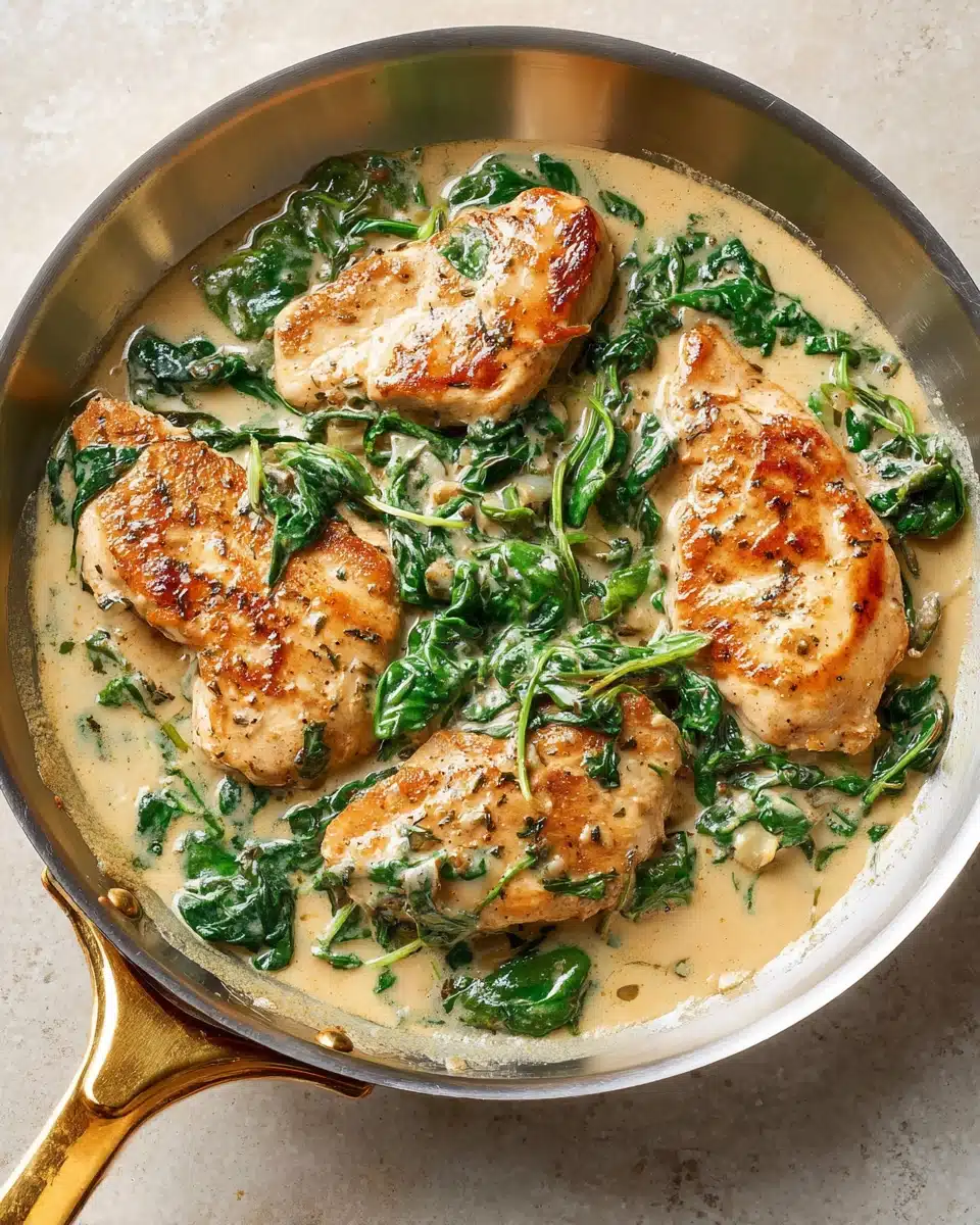 Creamy Chicken Florentine Recipe