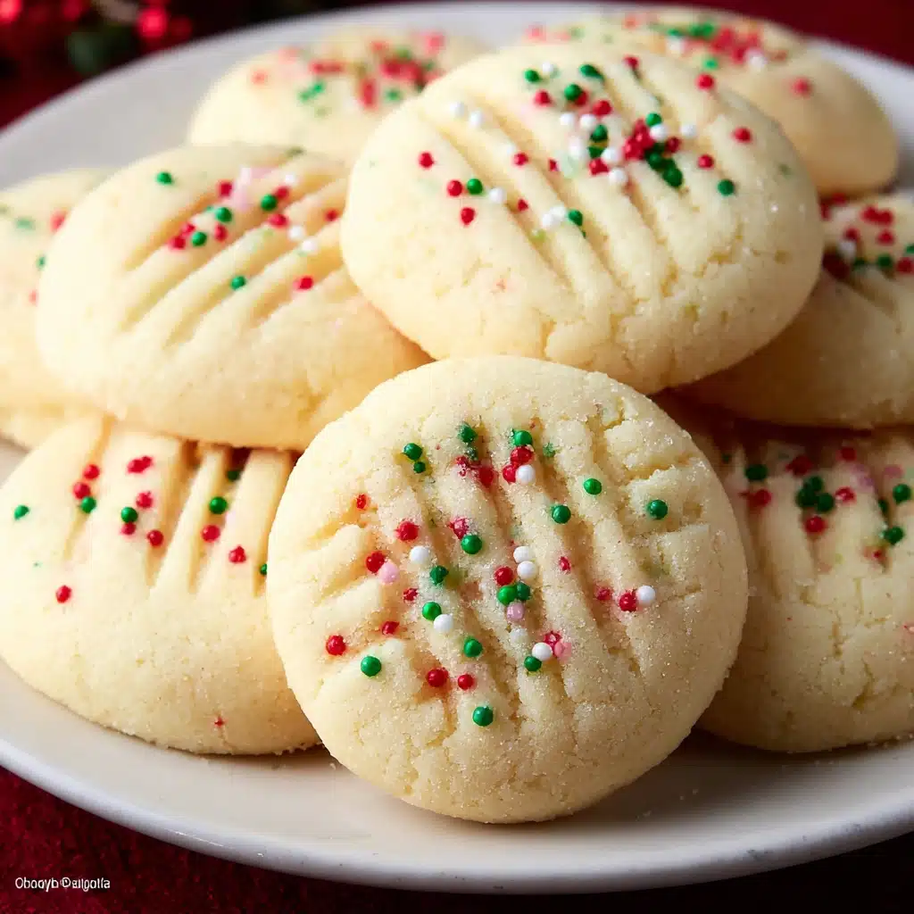 Whipped Shortbread Cookies Recipe - Recipe Image