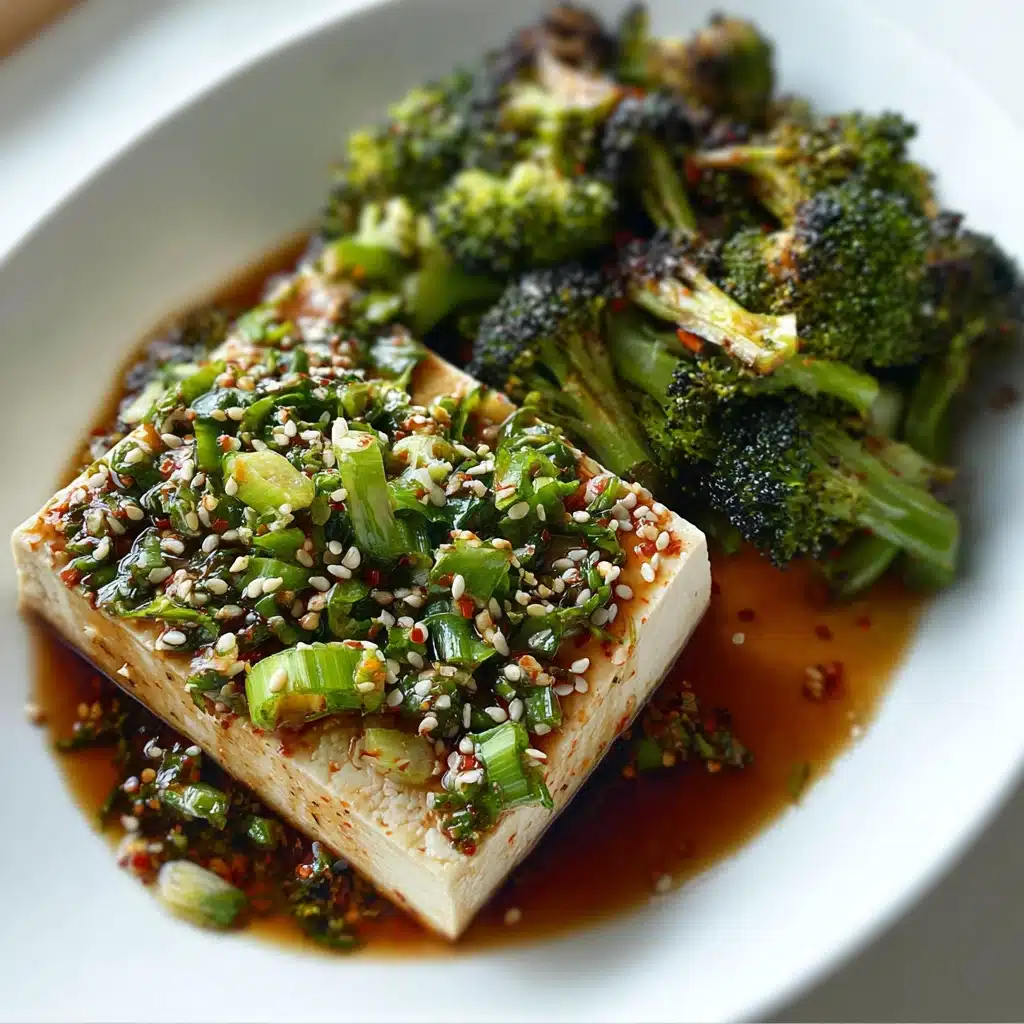 Warm Tofu with Spicy Garlic Sauce Recipe - Recipe Image