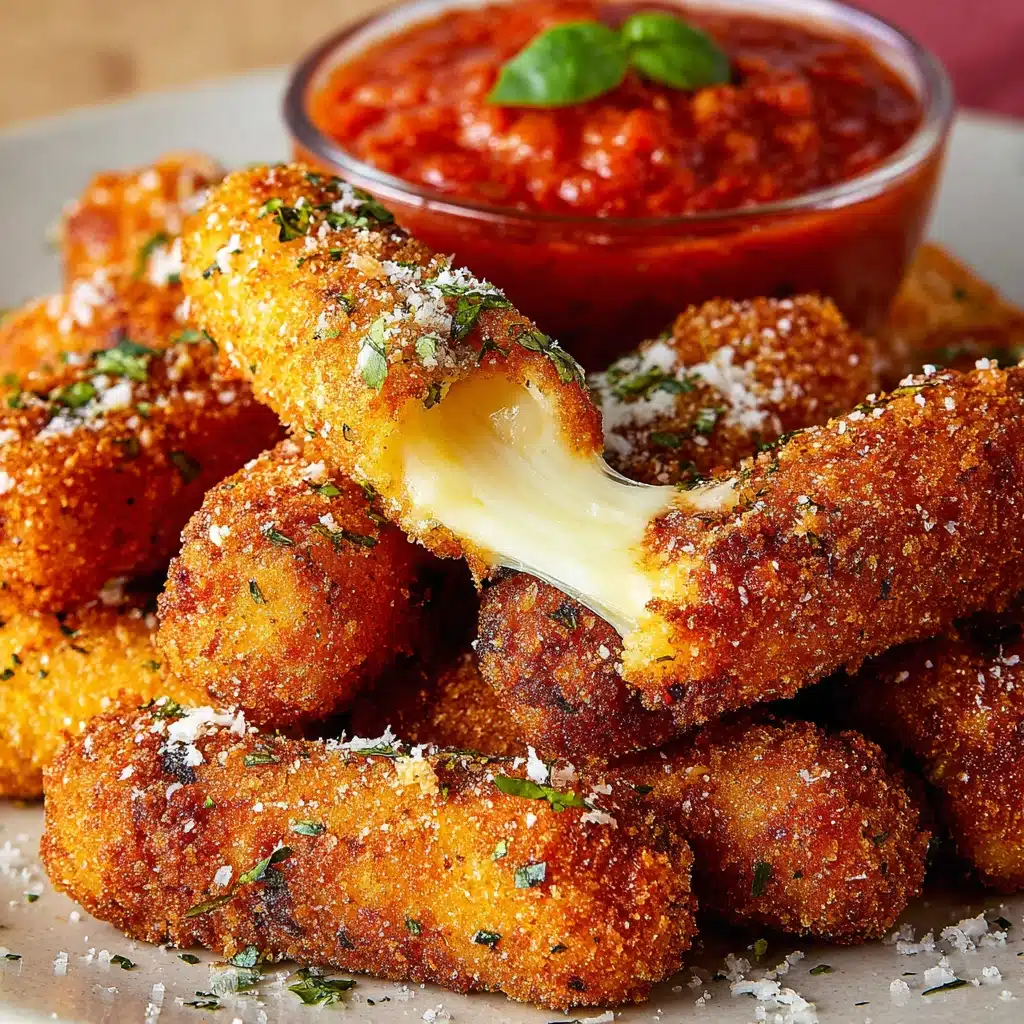 Homemade Mozzarella Cheese Sticks Recipe - Recipe Image