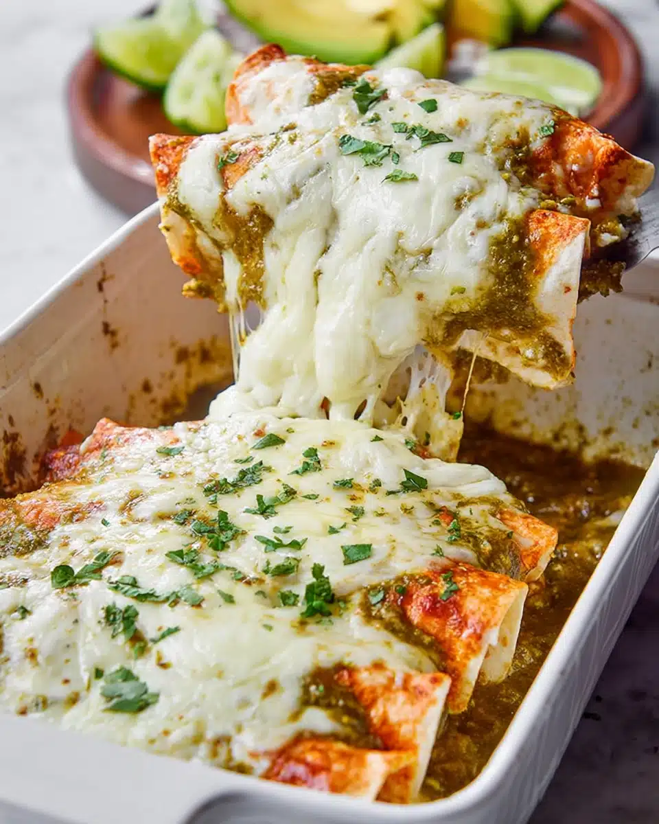 Chicken and Avocado Enchiladas Recipe