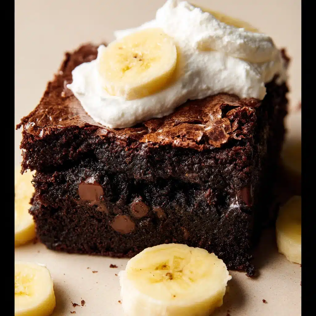 Banana Brownies Recipe - Recipe Image
