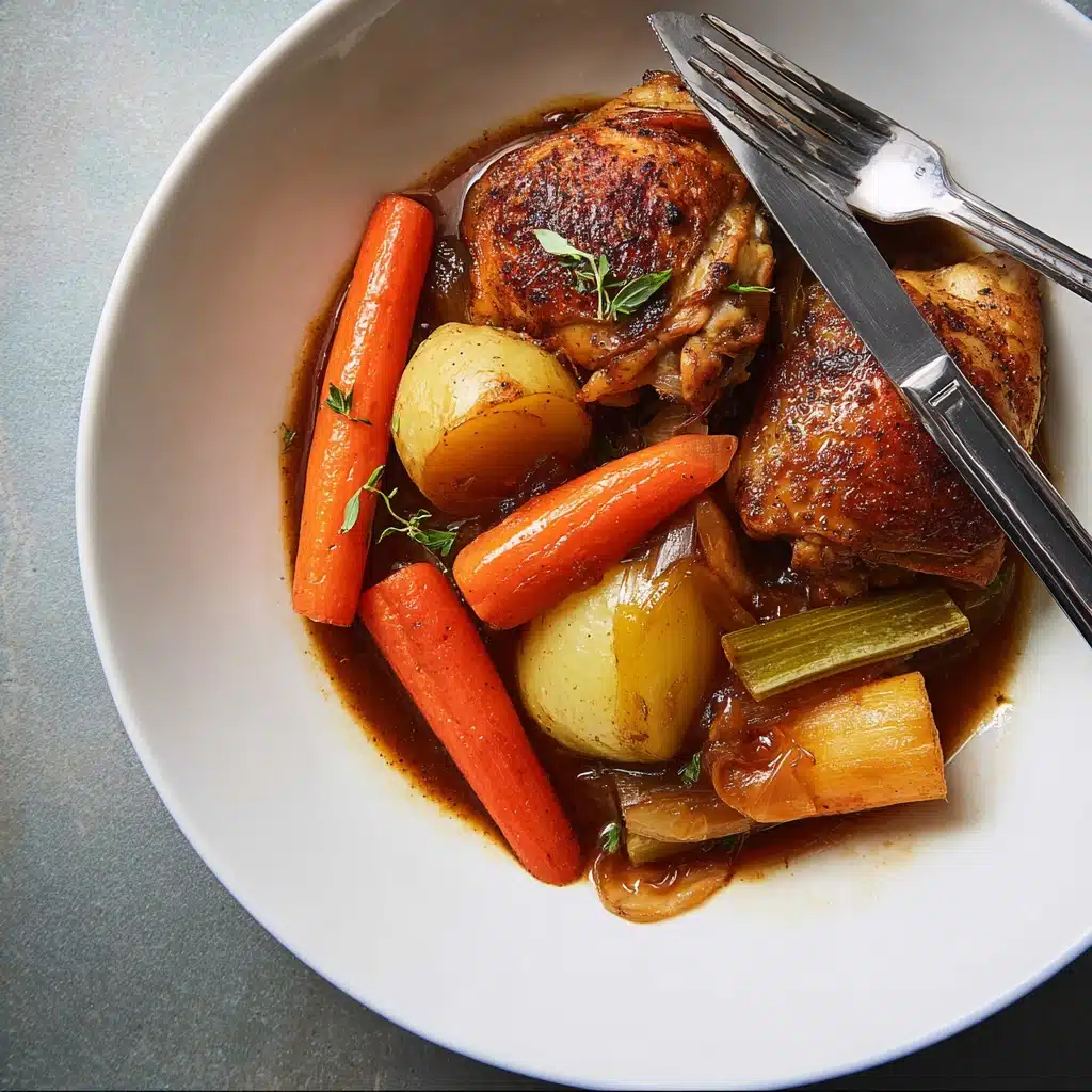 Pot Roast Chicken Recipe - Recipe Image
