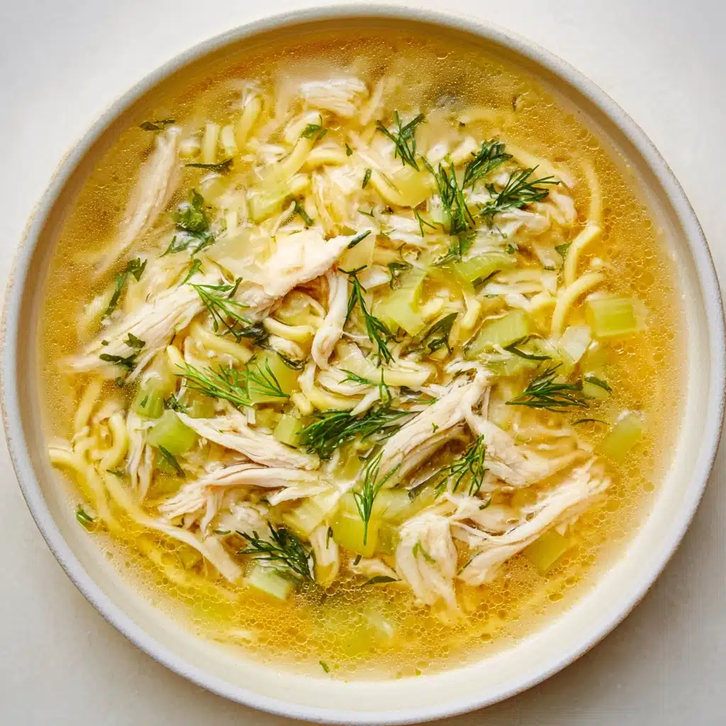 Lemon Chicken Orzo Soup Recipe - Recipe Image