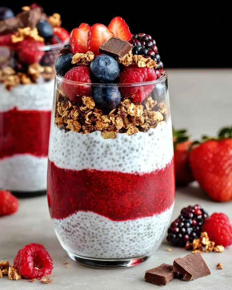 Chia Pudding Parfaits Recipe