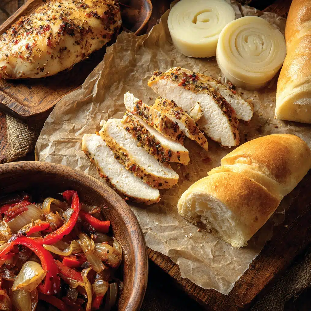 Chicken Cheesesteak Recipe - Recipe Image