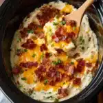 Slow Cooker Baked Potato Casserole Recipe