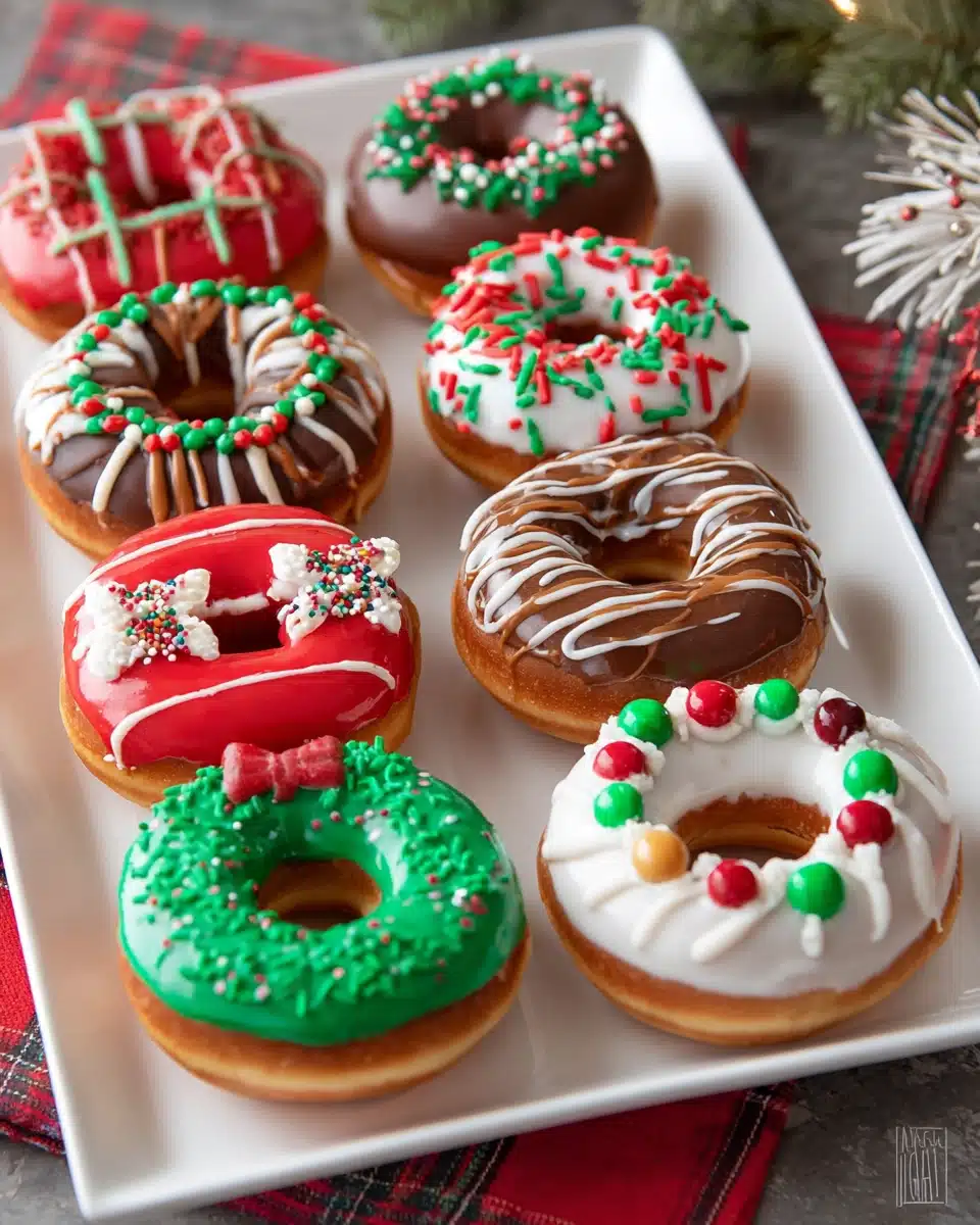 Christmas Donuts Recipe