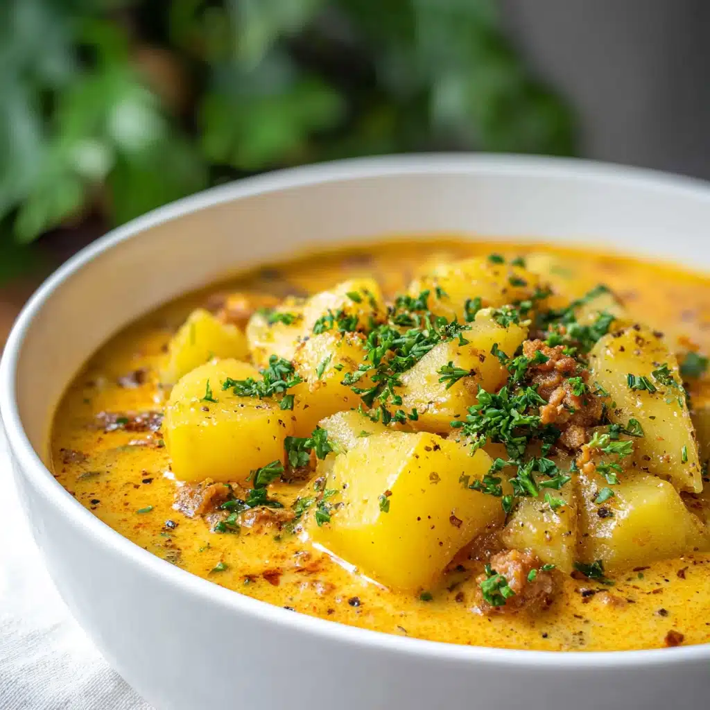 Potato And Sausage Chowder Recipe - Recipe Image