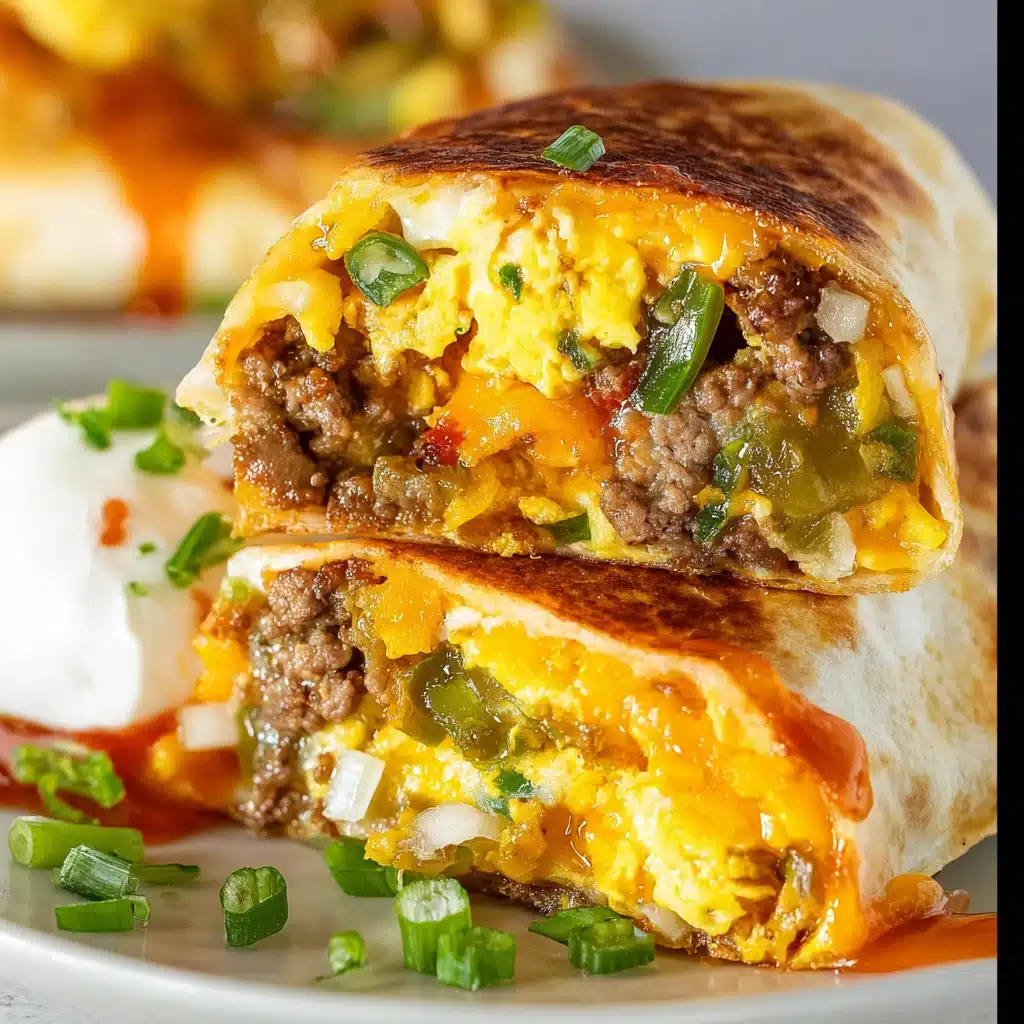 Sausage Breakfast Burritos Recipe - Recipe Image