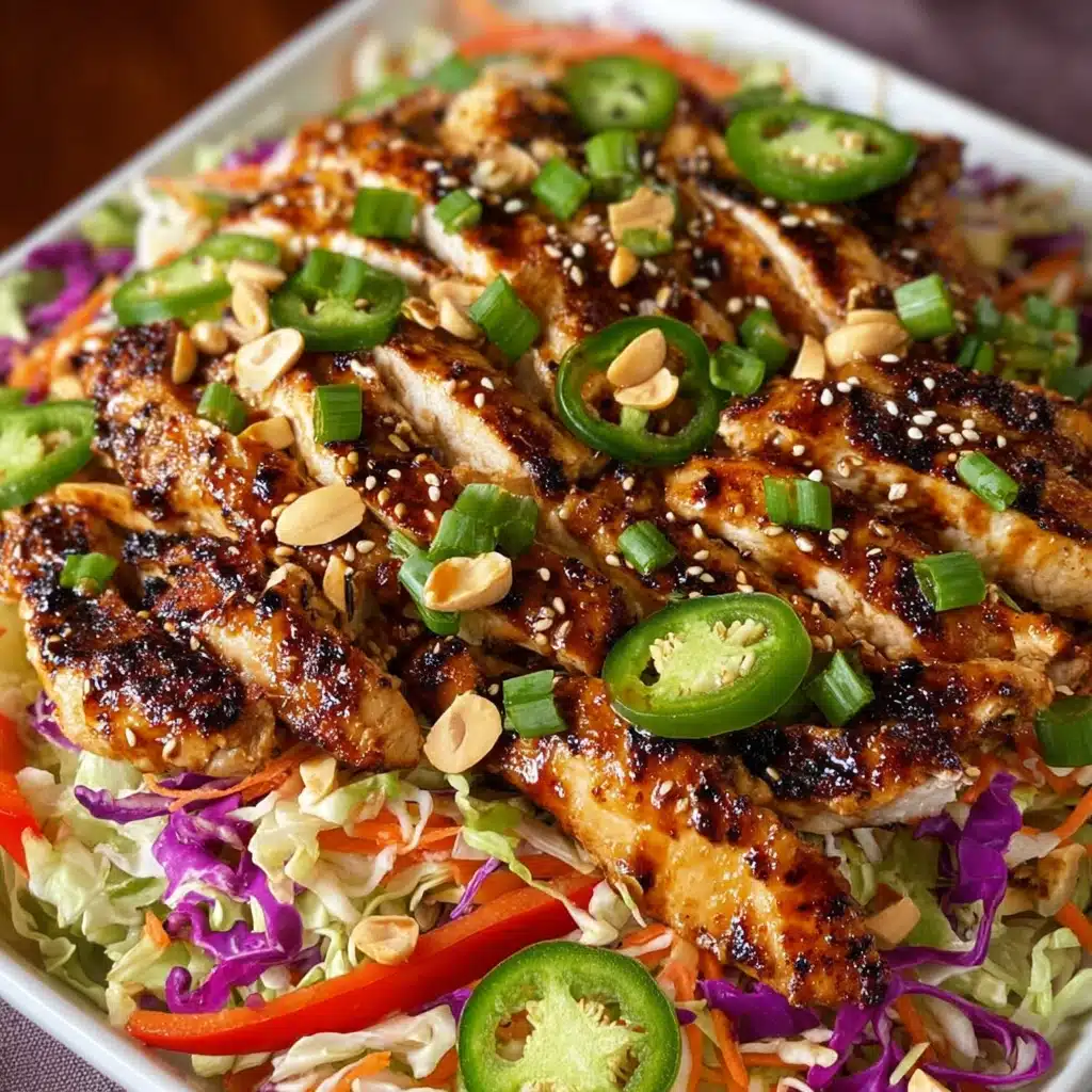 Sesame Chicken Cabbage Salad Recipe - Recipe Image