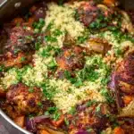 Moroccan Inspired Chicken Couscous Recipe