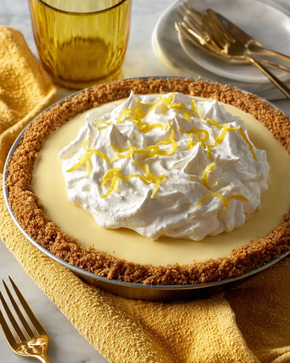 Lemon Icebox Pie Recipe