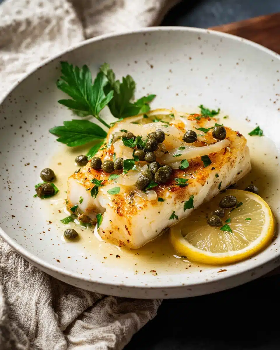 Cod Piccata Recipe