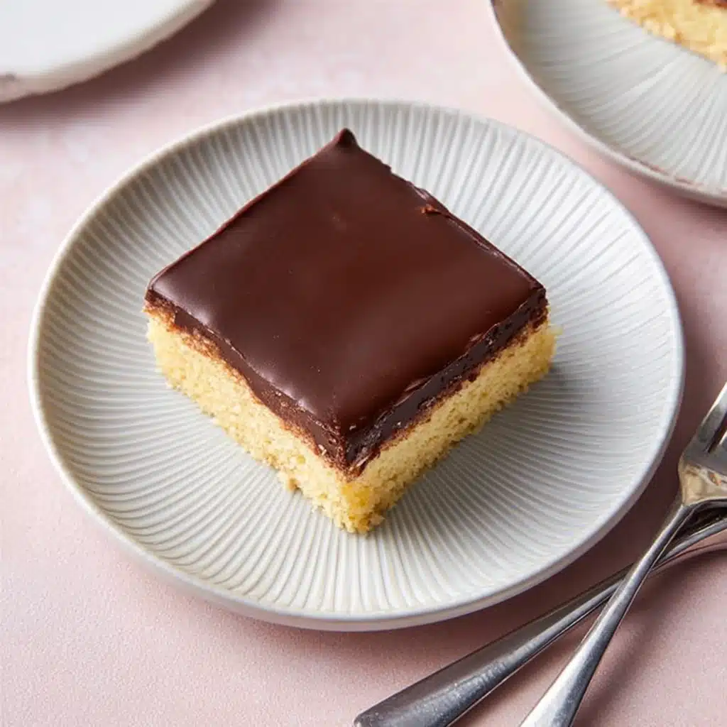 Boston Cream Poke Cake Recipe - Recipe Image