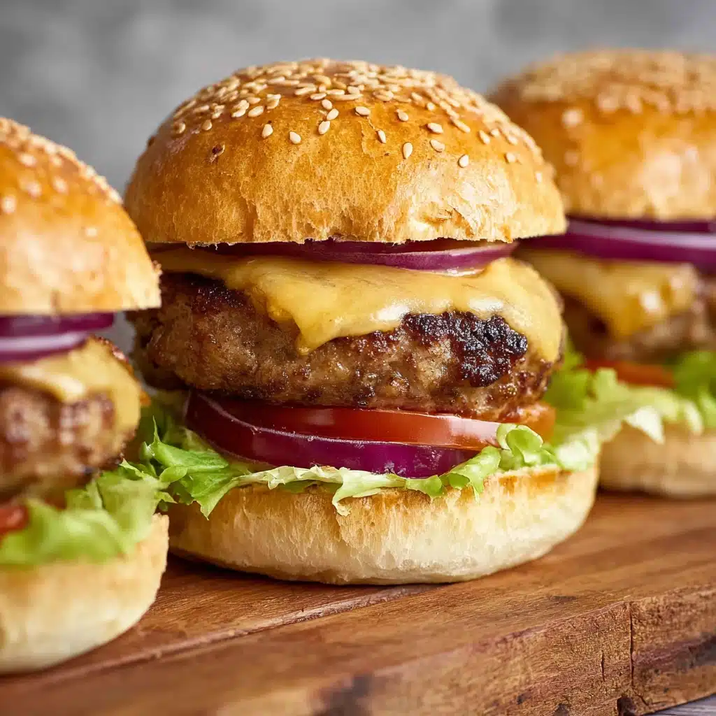 Turkey Burger Recipe - Recipe Image