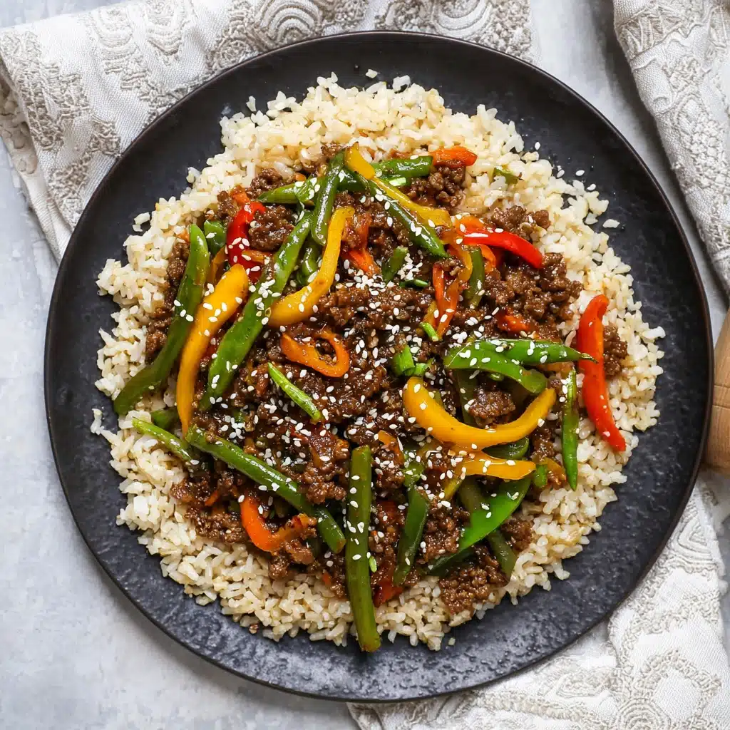 Ground Beef Stir Fry Recipe - Recipe Image