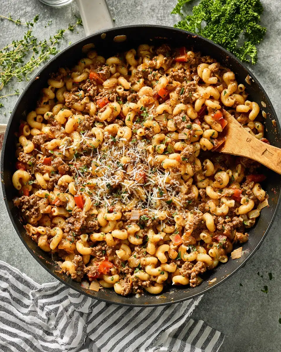 Ground Beef Pasta Recipe