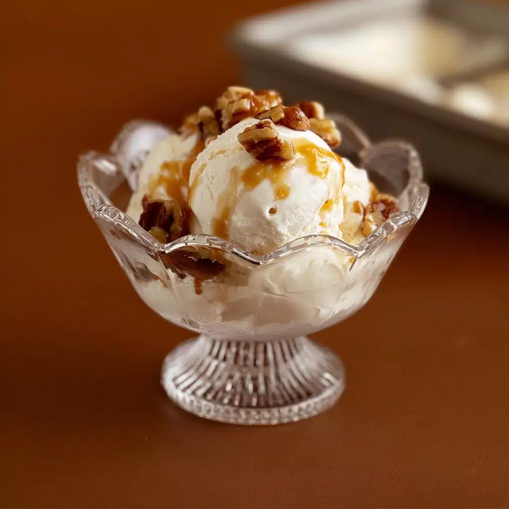 Sea Salt with Caramel Ribbons Ice Cream Recipe - Recipe Image