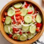 Cucumber, Tomato and Onion Salad Recipe