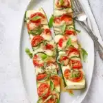 Caprese Zucchini Boats Recipe