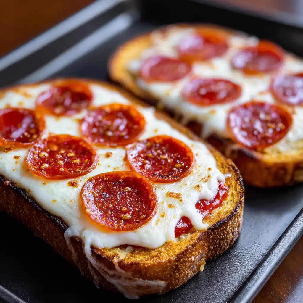 Air Fryer Pizza Toast Recipe - Recipe Image
