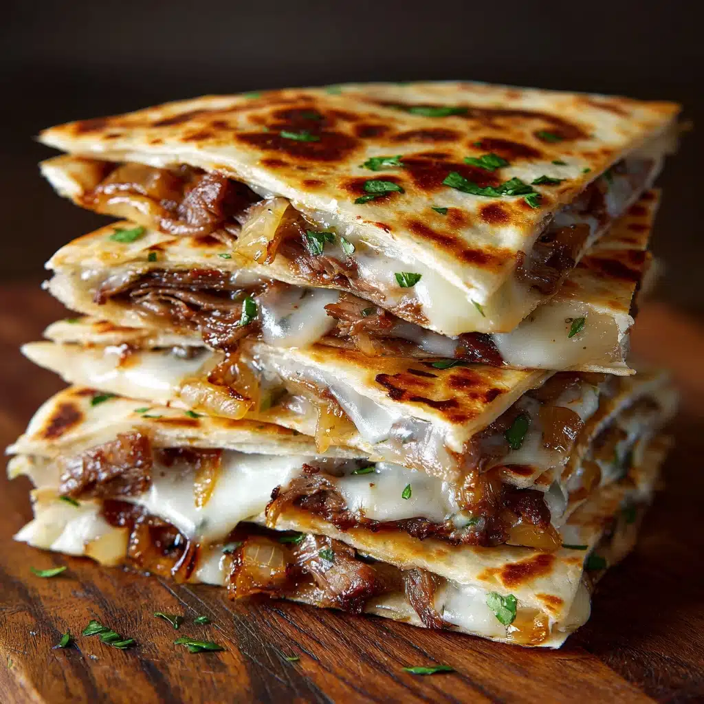 Steak Cheese Quesadillas on Blackstone Recipe - Recipe Image