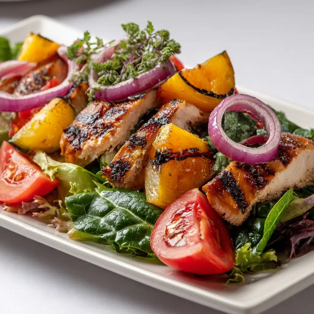 High-Protein Grilled Chicken Salad Recipe - Recipe Image