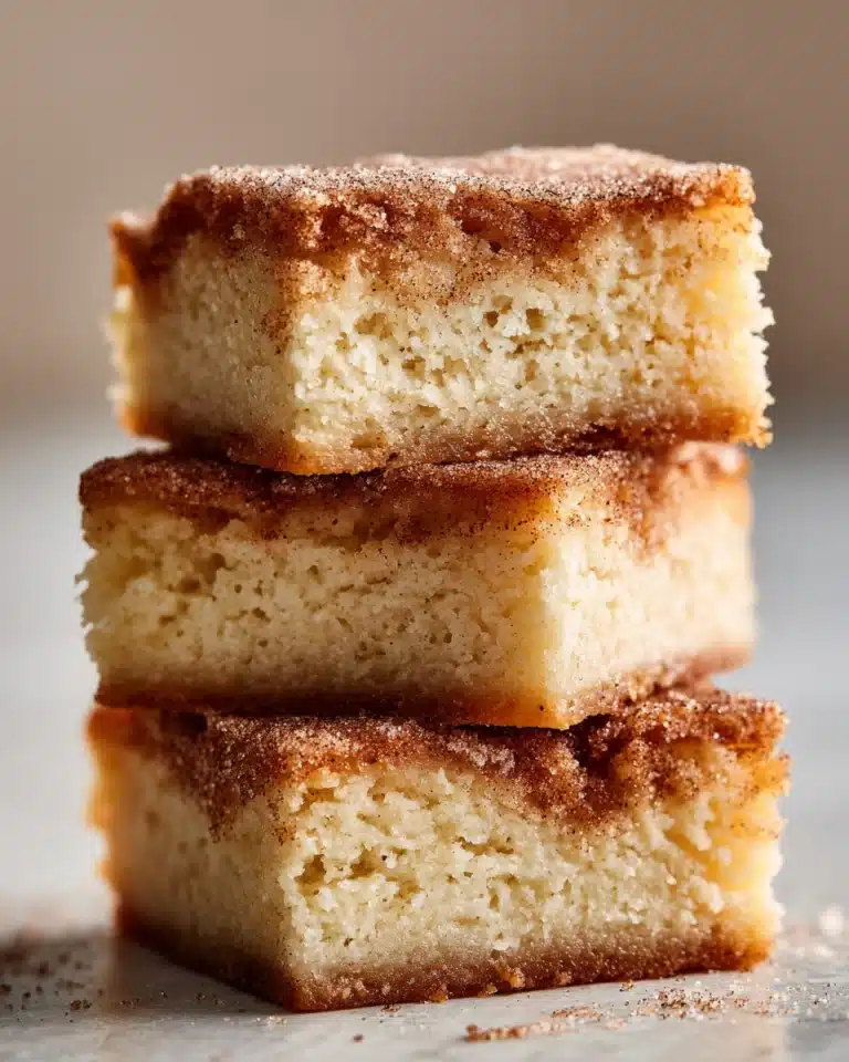 Snickerdoodle Bars Recipe