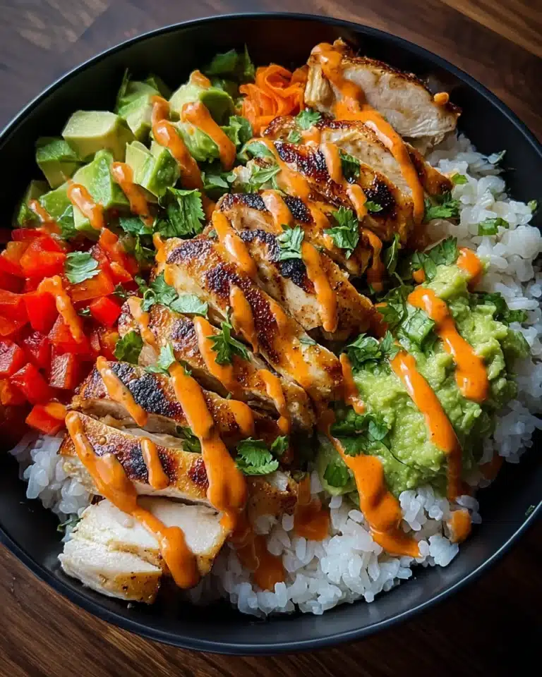 Bang Bang Chicken Bowl Recipe