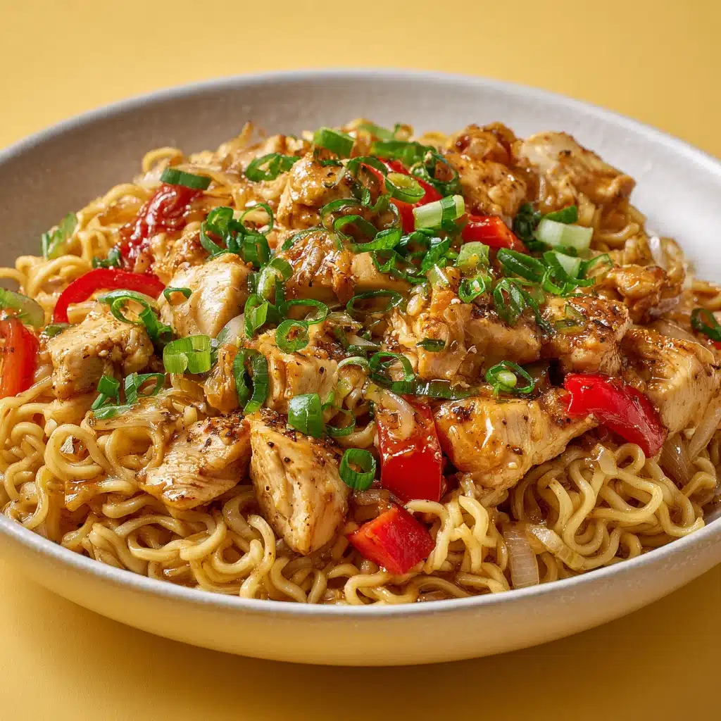 Quick & Tasty Chicken Ramen Stir Fry Recipe - Recipe Image