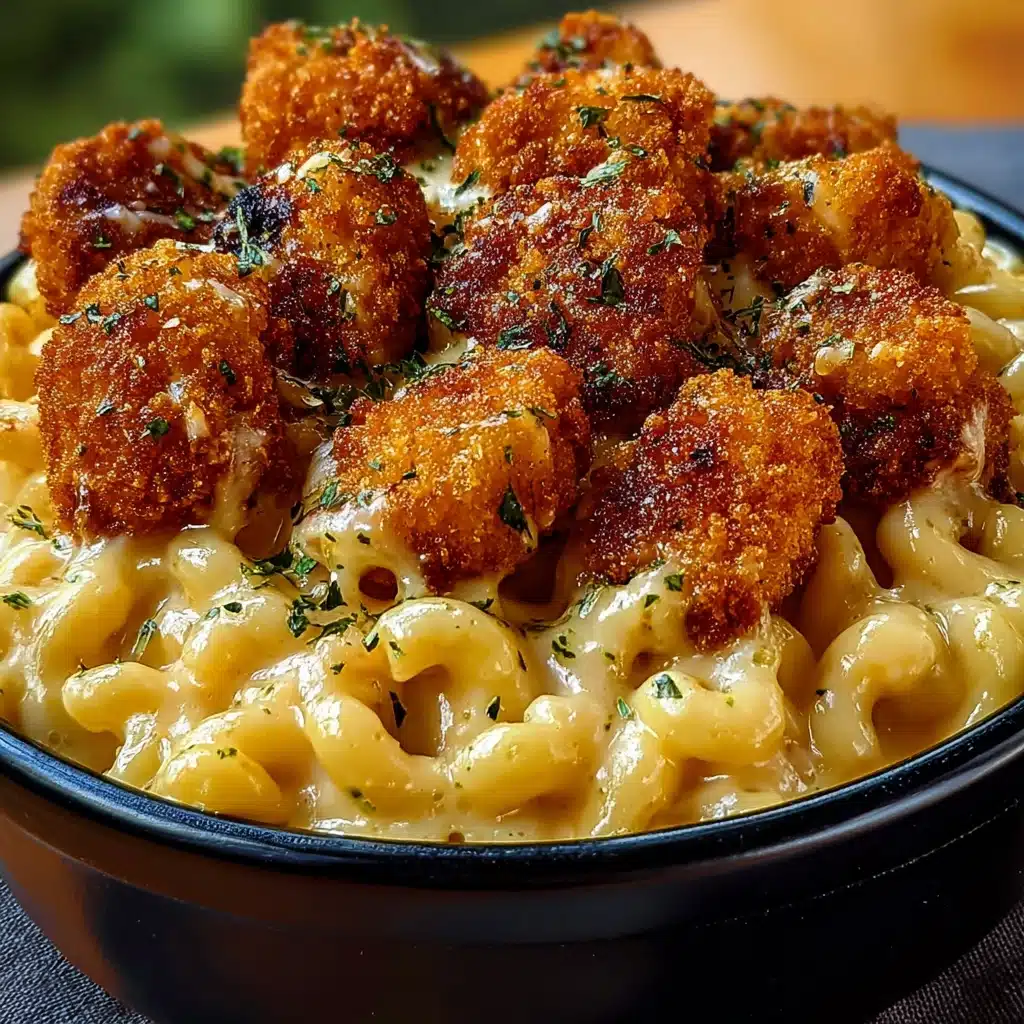Creamy Honey Pepper Chicken Mac and Cheese Delight Recipe - Recipe Image