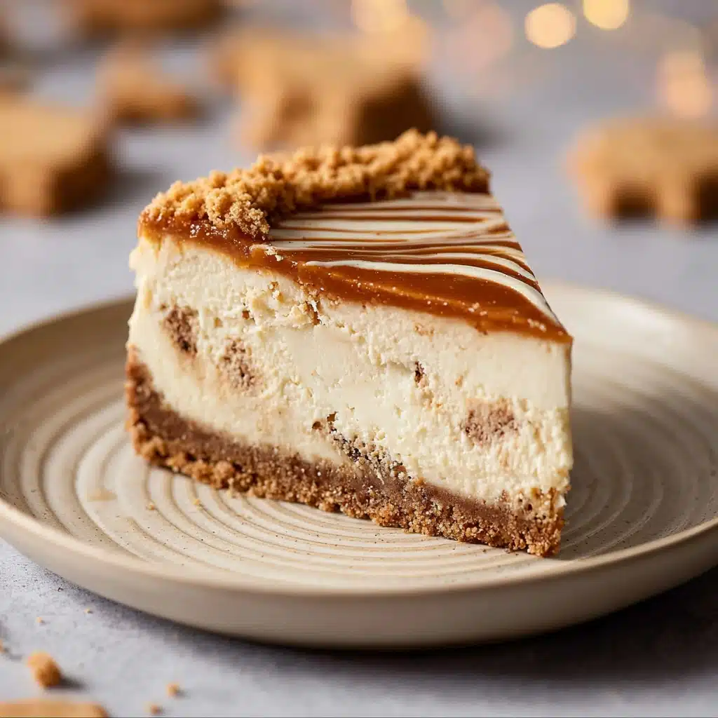 No Bake Biscoff Cheesecake Recipe - Recipe Image