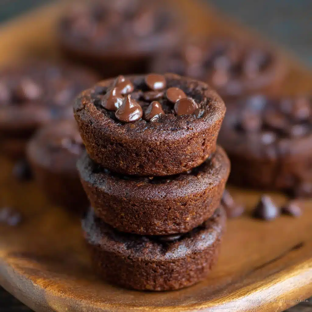 Chocolate Black Bean Brownie Bites Recipe - Recipe Image