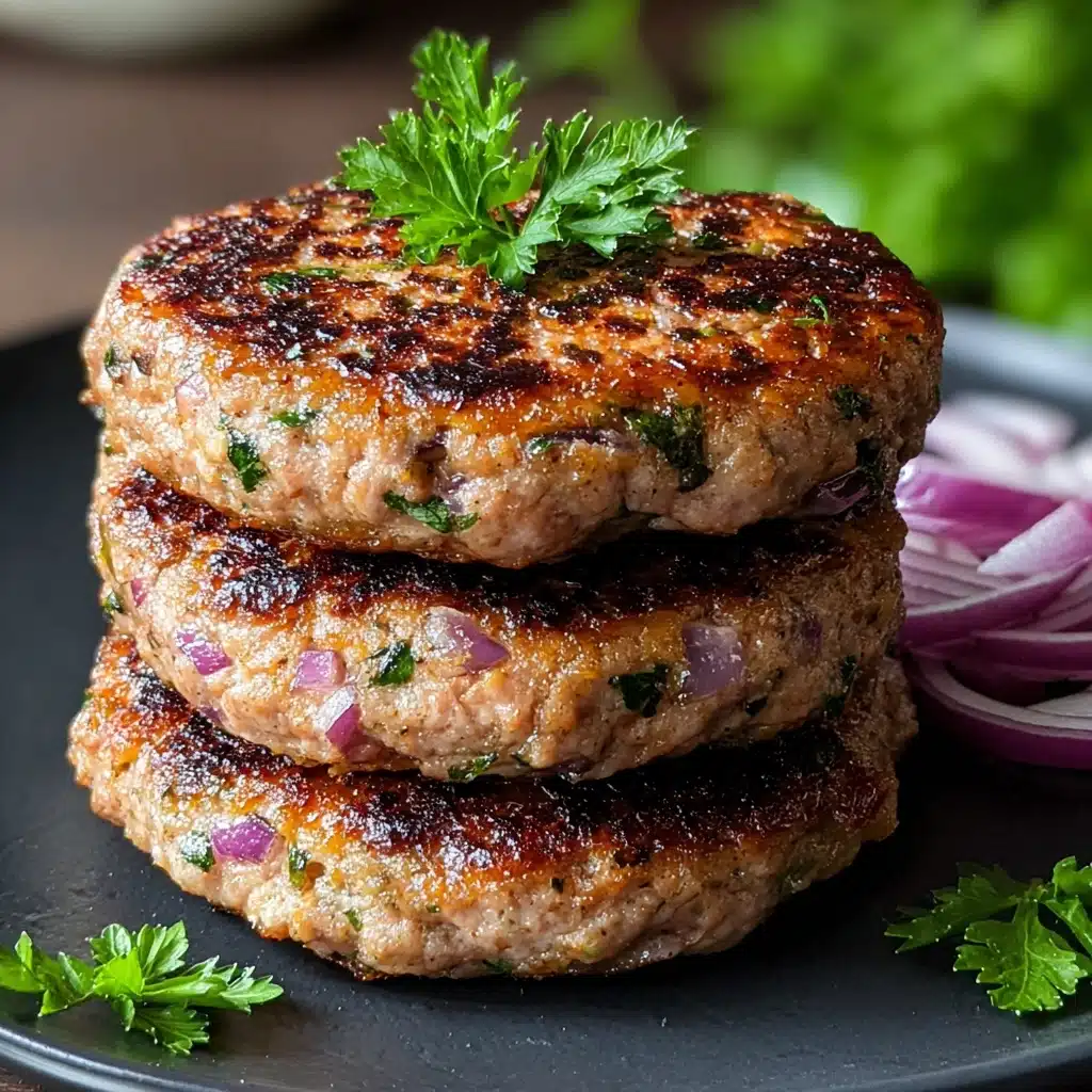 Greek Chicken Burgers Recipe - Recipe Image