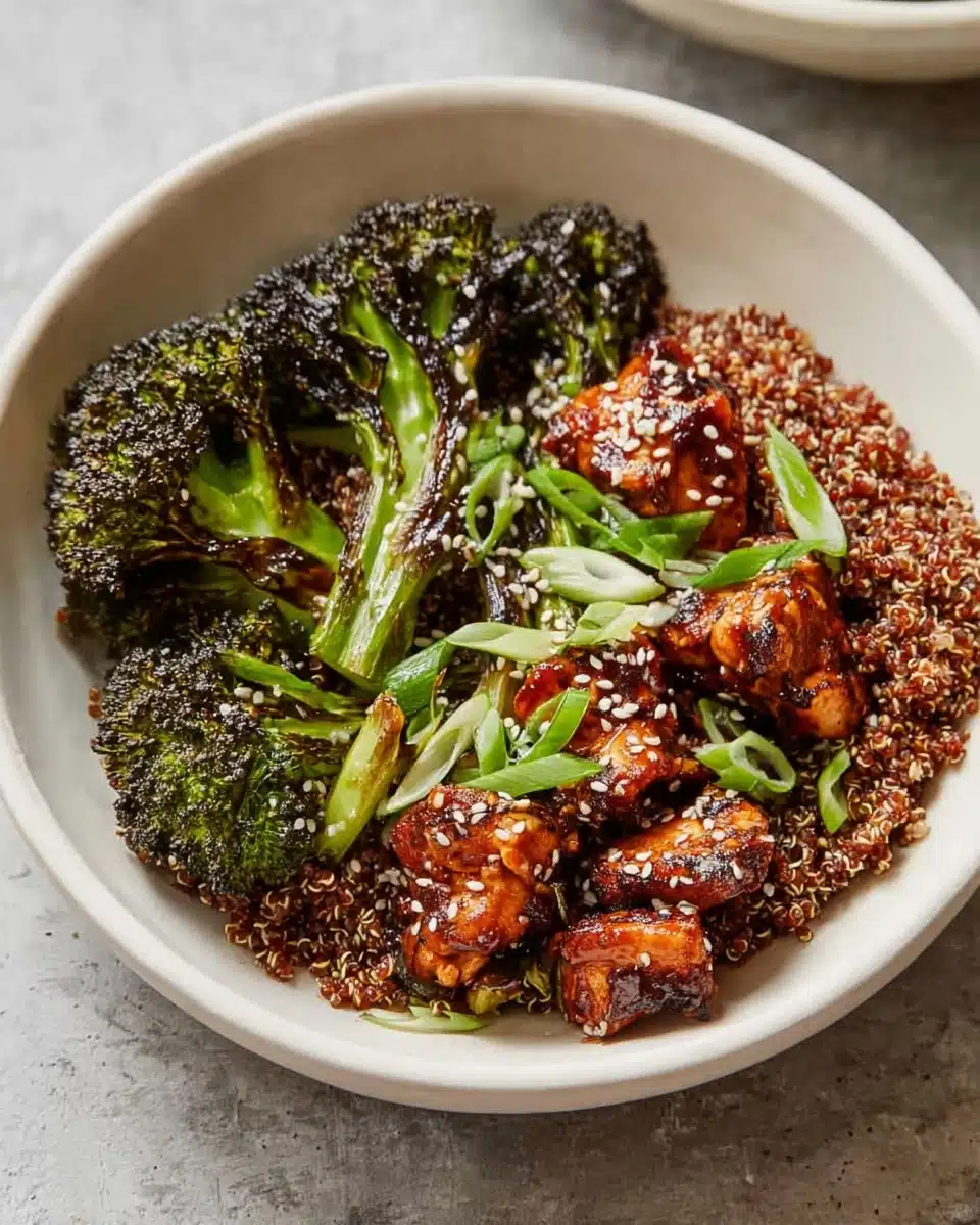 Bulgogi Bowls with Quinoa and Roasted Broccoli Recipe
