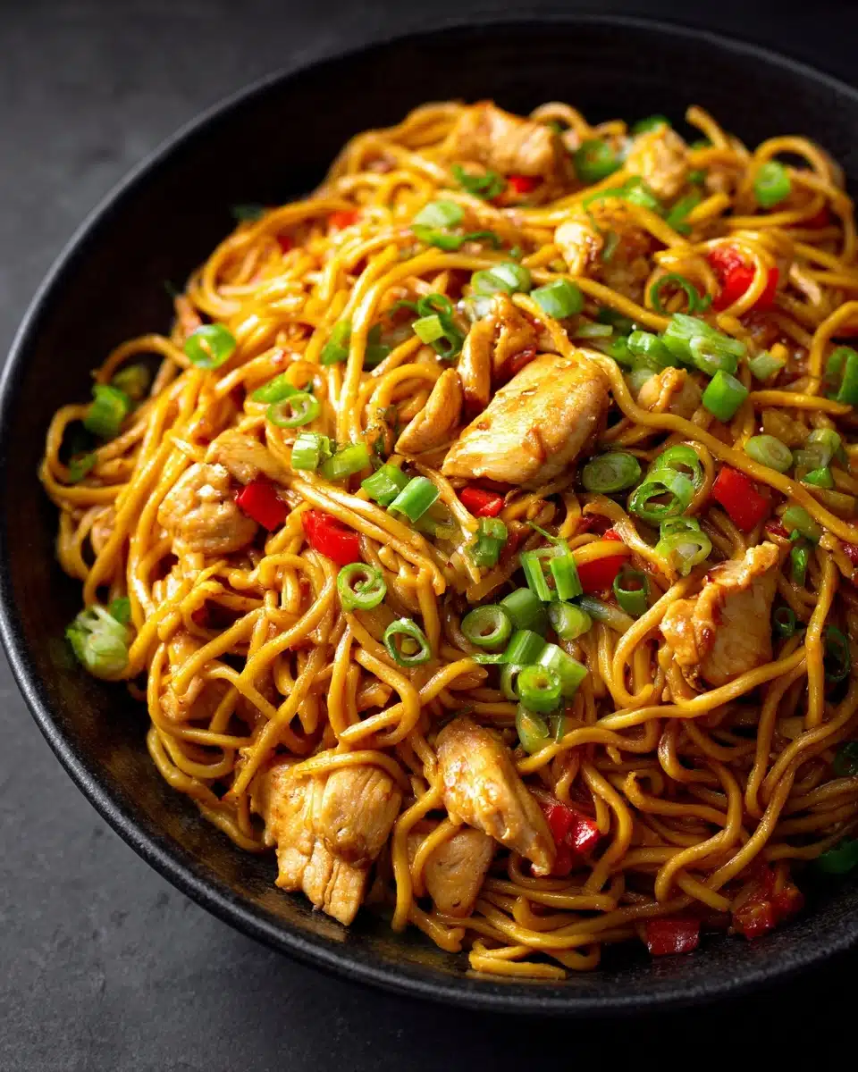Quick & Tasty Chicken Ramen Stir Fry Recipe
