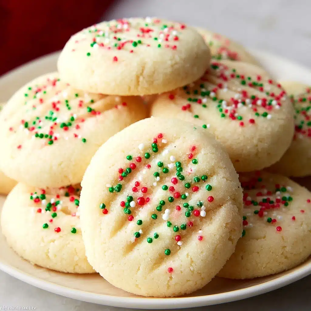 Whipped Shortbread Cookies Recipe - Recipe Image