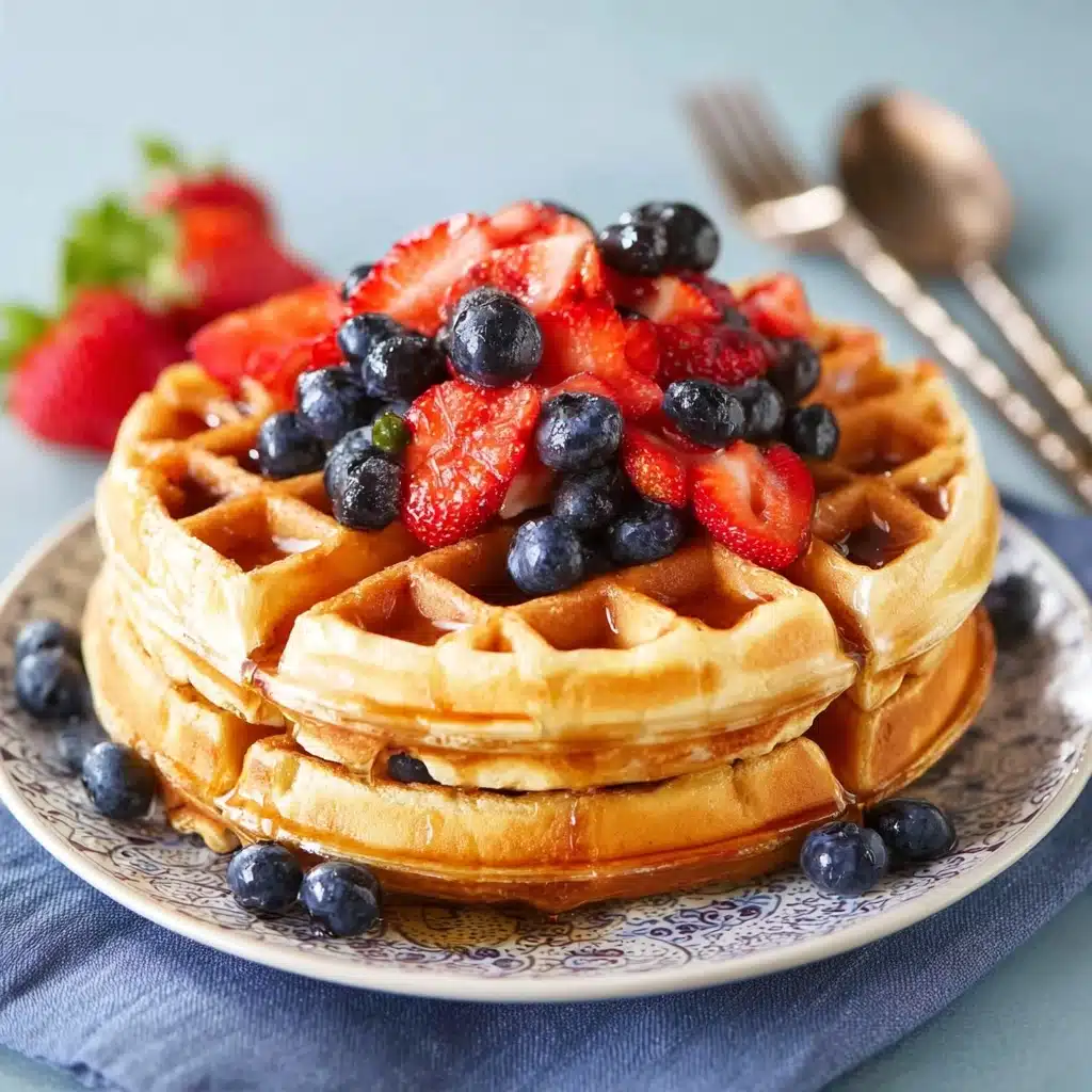 Buttermilk Waffles Recipe - Recipe Image