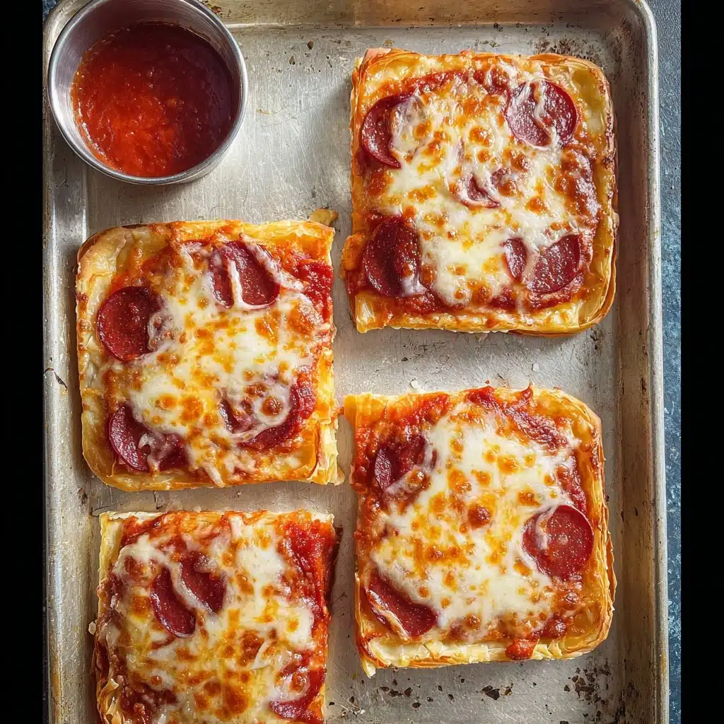 Puff Pastry Pizza Recipe - Recipe Image